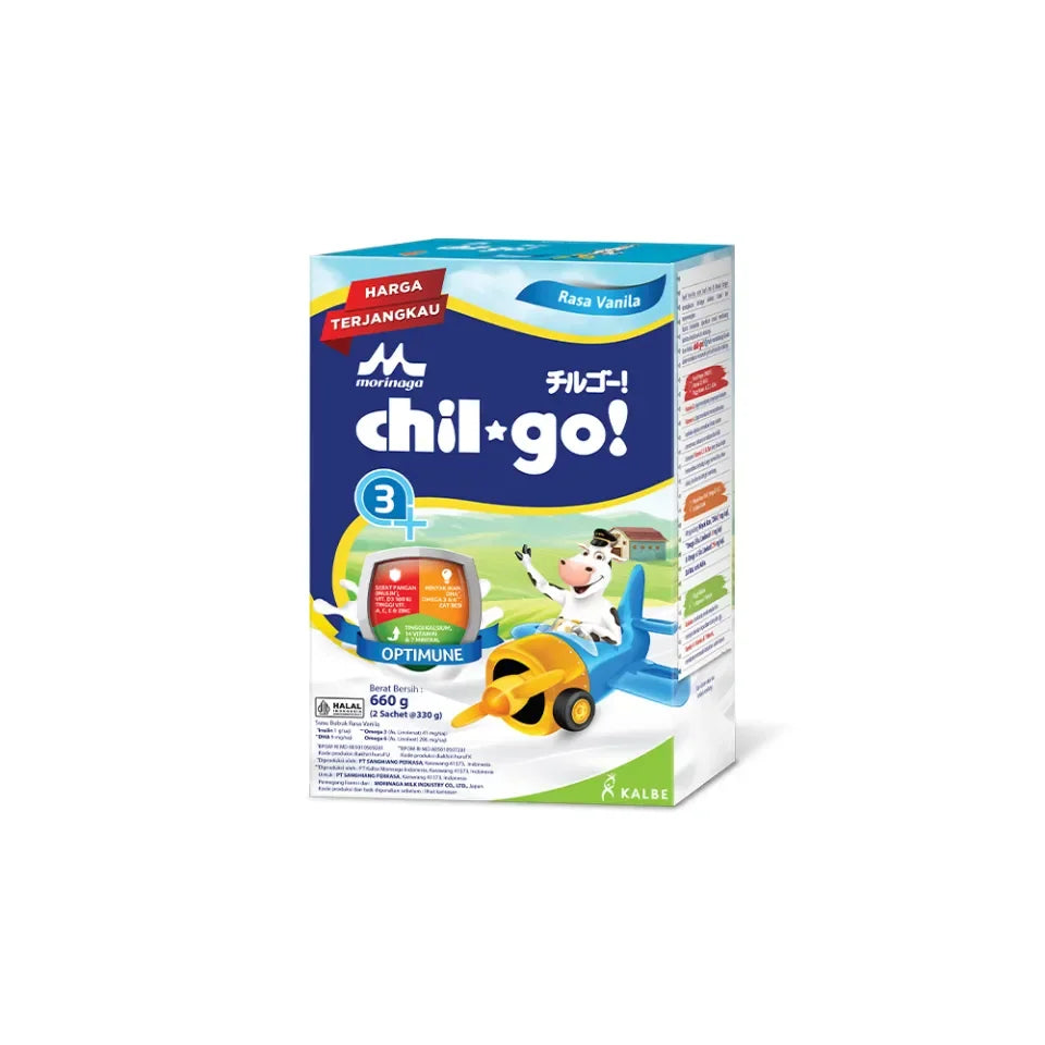 Chil Go Powder 3+ Vanilla 12x2x350gr / 12x2x330g