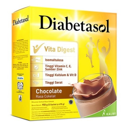 Diabetasol Jumbo Chocolate 12x950g