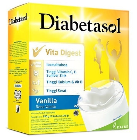 Diabetasol Jumbo Vanilla 12x950g