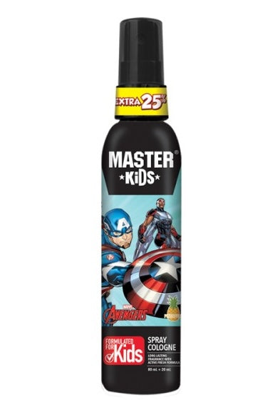 Master Kids Spray Cologne Captain America Botol 36x100ml