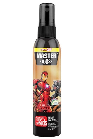 Master Kids Spray Cologne Iron Man Botol 36x100ml