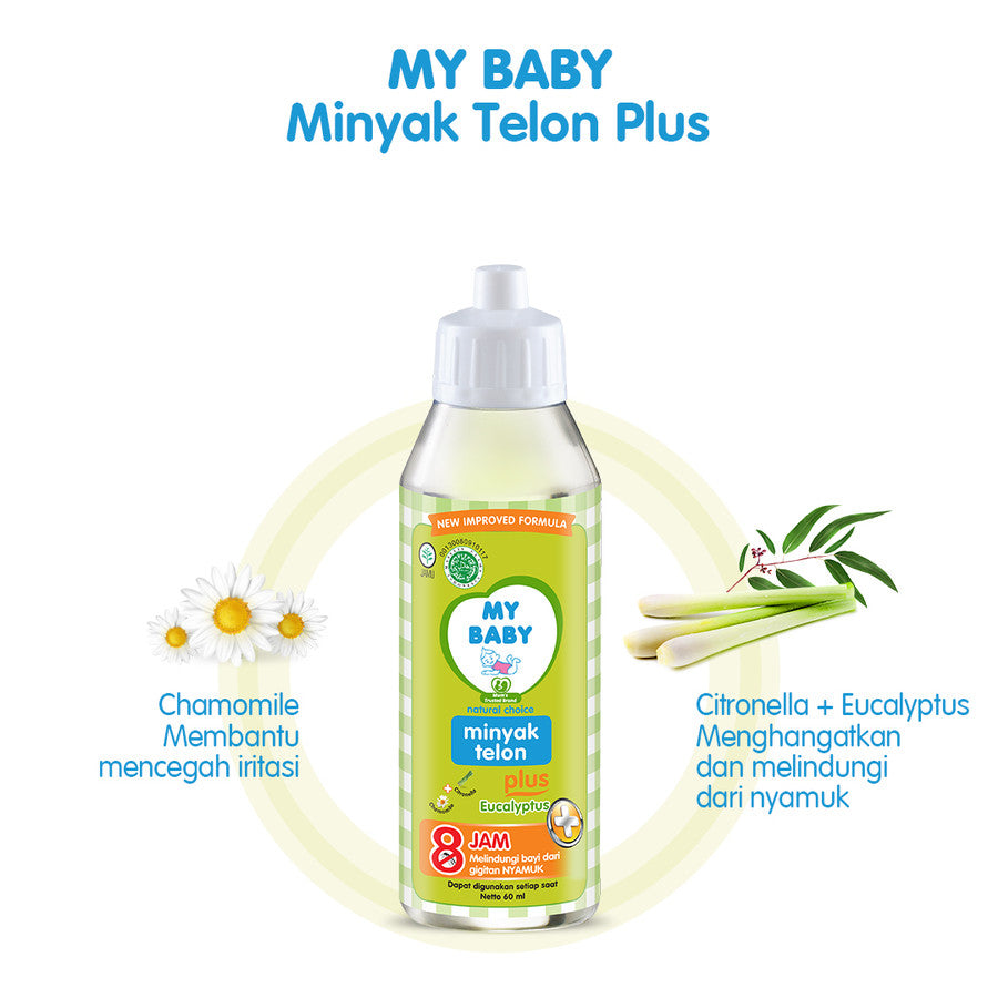 My Baby Minyak Telon Plus 48x150ml