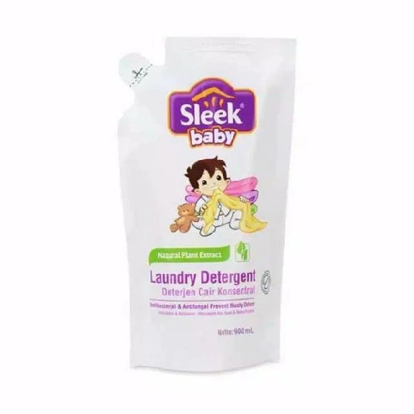 Sleek Baby Laundry Detergent Pouch 12x900ml
