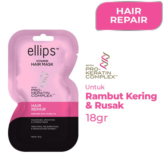 Ellips Hair Mask Pro Keratin Hair Repair Sachet 72x18gr