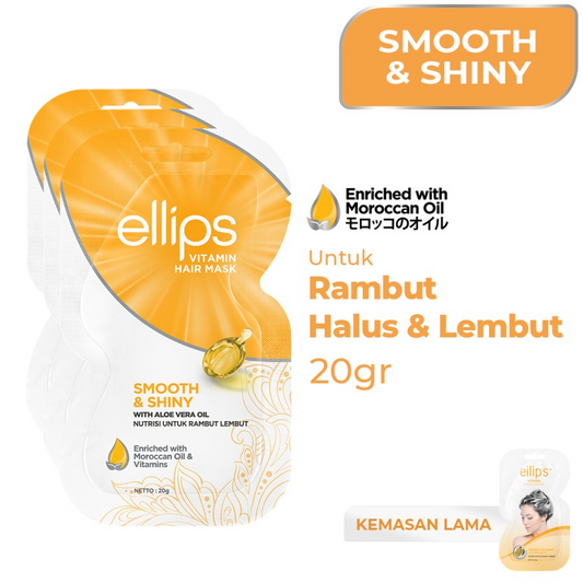Ellips Hair Mask Smooth & Shiny Sachet 12x20gr
