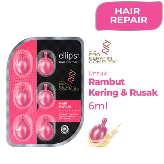 Ellips Hair Vitamin Pro Keratin Hair Repair Blister 12x6butir